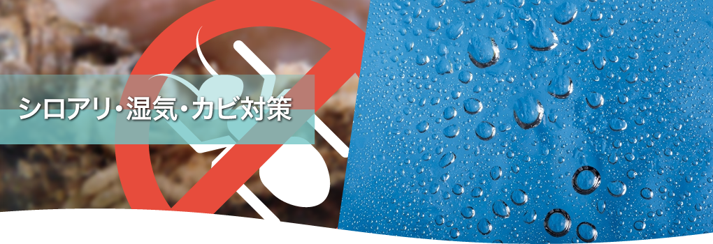 シロアリ駆除・湿気・カビ対策